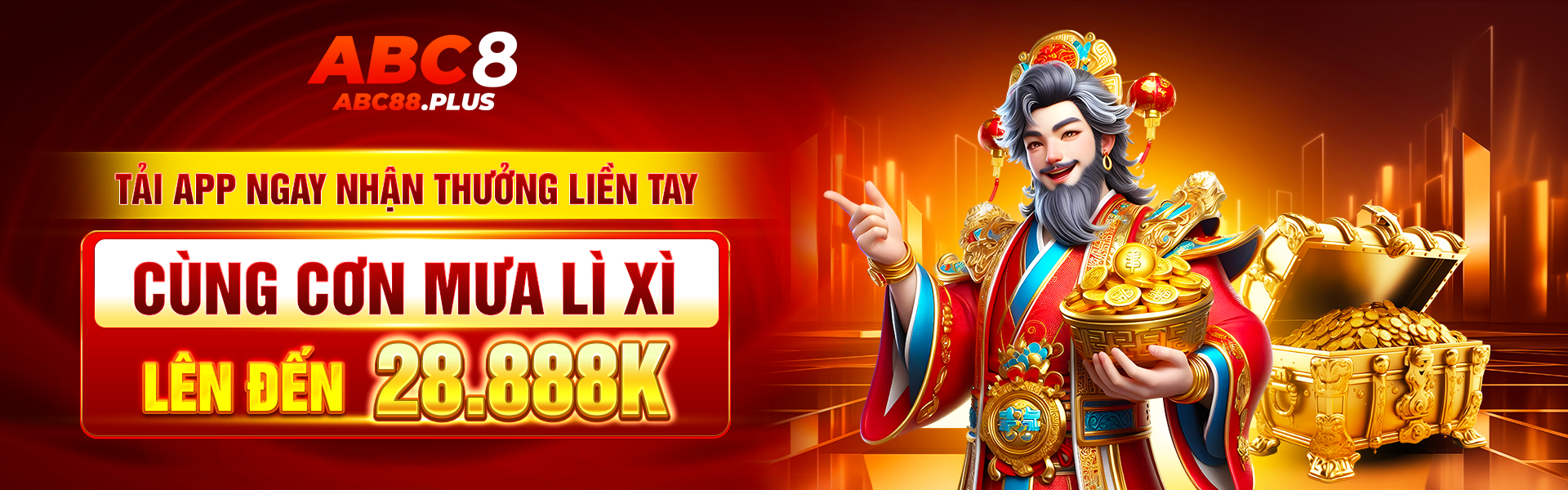 TẢI APP ABC8 NGAY NHẬN THƯỞNG LIỀN TAY